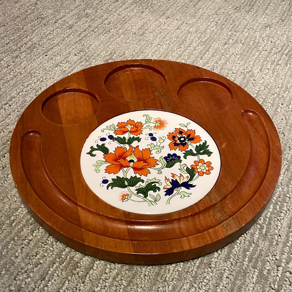 Vintage Cheese Serving Platter
